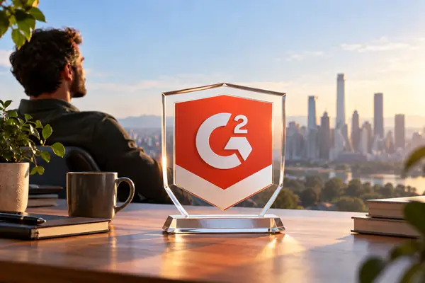 G2 Leader-Badge für Kleinunternehmen