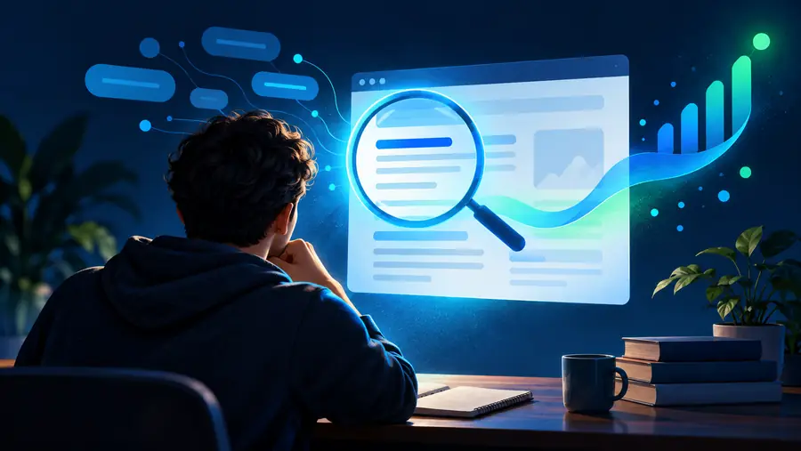 Illustrative beginner SEO page image