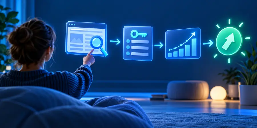 Illustrative website audit report image